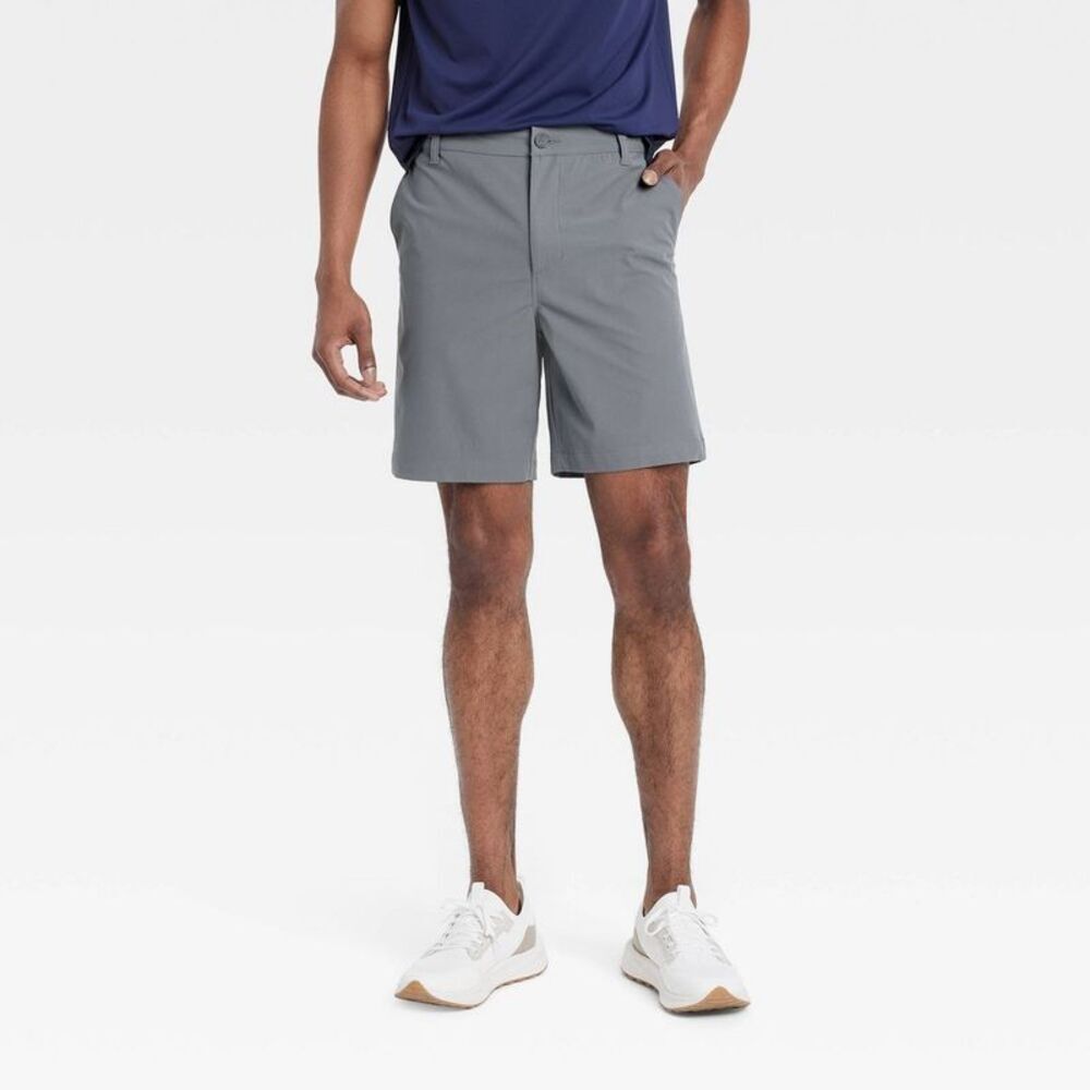 Men's 8" Golf Shorts - All In Motion Gray 40